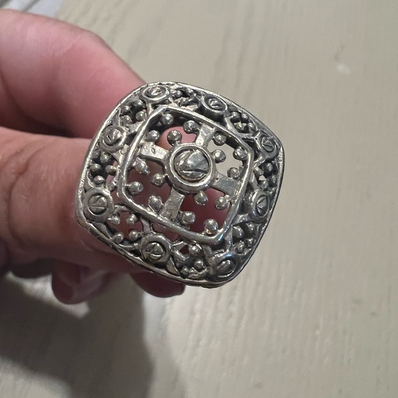 Sterling silver ring size 7 - Picture 8 of 11